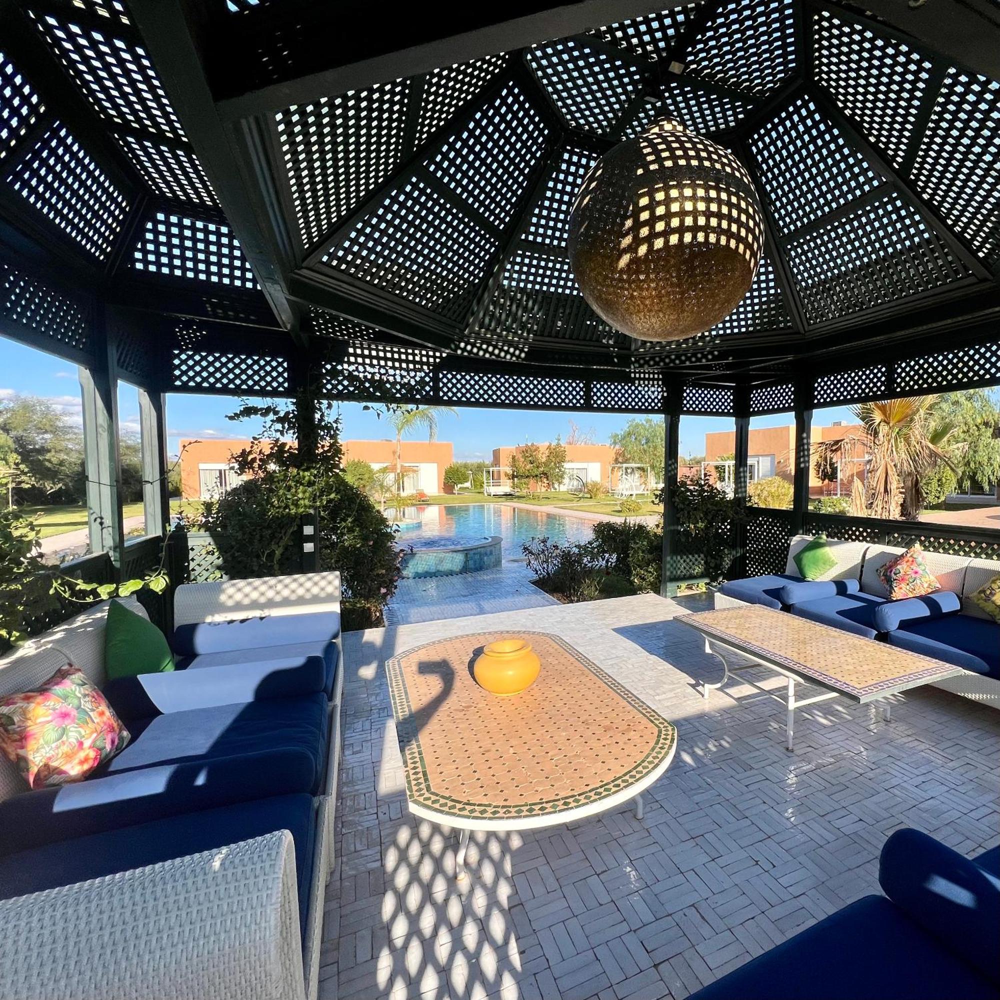 Villa Domaine Bahi à Marrakesh Extérieur photo